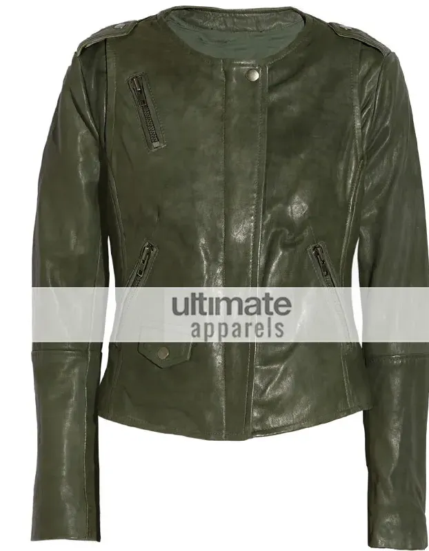 Muubaa Ultimate Women Olive Green Designers Jacket Muubaa Ultimate Women Olive Green Designers Jacket