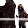 The Walking Dead Michonne (Danai Gurira) Brown Leather Vest The Walking Dead Michonne (Danai Gurira) Brown Leather Vest