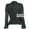 Victoria Beckham Marc-Jacob Women Green Leather Jacket Victoria Beckham Marc-Jacob Women Green Leather Jacket