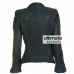 Victoria Beckham Marc-Jacob Women Green Leather Jacket