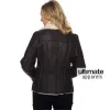 Women Shearling Winter Flying Fur Black Jacket Women Shearling Winter Flying Fur Black Jacket