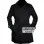 Women's Double Breasted Belted Mac Style Black Jacket