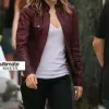 Chicago PD Sophia Bush (Erin Lindsay) Maroon Jacket