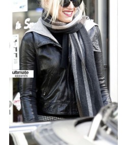 Gwen Stefani Designers Black Jacket Outfit