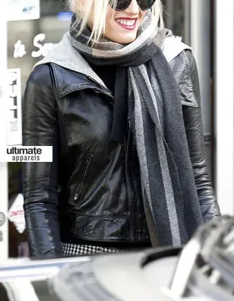 Gwen Stefani Designers Black Jacket Outfit