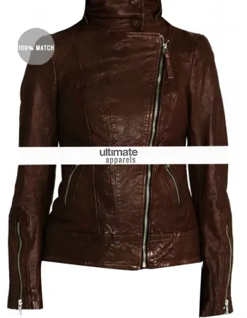 Once Upon a Time Season 2 Emma Swan Brown Jacket