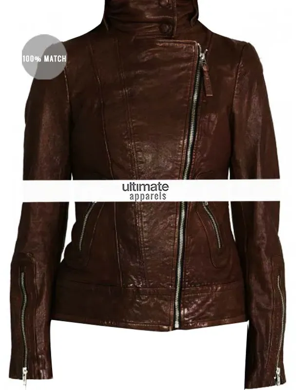 Once Upon a Time Season 2 Emma Swan Brown Jacket Once Upon a Time Season 2 Emma Swan Brown Jacket