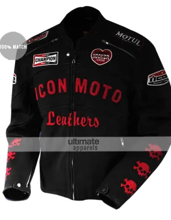 Planet Terror Cherry Darling Icon Moto Women Biker Jacket 