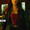 Planet Terror Cherry Darling Icon Moto Women Biker Jacket Planet Terror Cherry Darling Icon Moto Women Biker Jacket