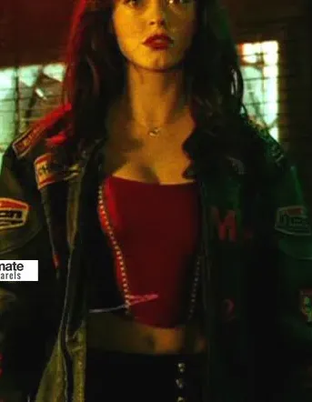 Planet Terror Cherry Darling Icon Moto Women Biker Jacket Planet Terror Cherry Darling Icon Moto Women Biker Jacket