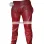 Kylie Jenner Burgundy Maroon Women Leather Pants