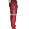 Kylie Jenner Burgundy Maroon Women Leather Pants Kylie Jenner Burgundy Maroon Women Leather Pants