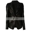 Ann Demeulemeester Nostalgia Women Black Jacket Blazer Ann Demeulemeester Nostalgia Women Black Jacket Blazer