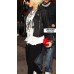 Christina Aguilera Designers Black Leather Jacket