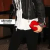 Christina Aguilera Designers Black Leather Jacket