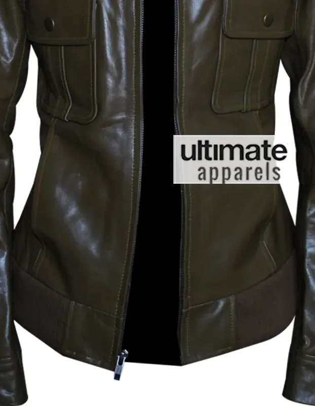 Supernatural Julie McNiven Olive Green Women's Jacket Forever 21