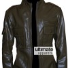 Supernatural Julie McNiven Olive Green Women's Jacket Forever 21 Supernatural Julie McNiven Olive Green Women's Jacket Forever 21