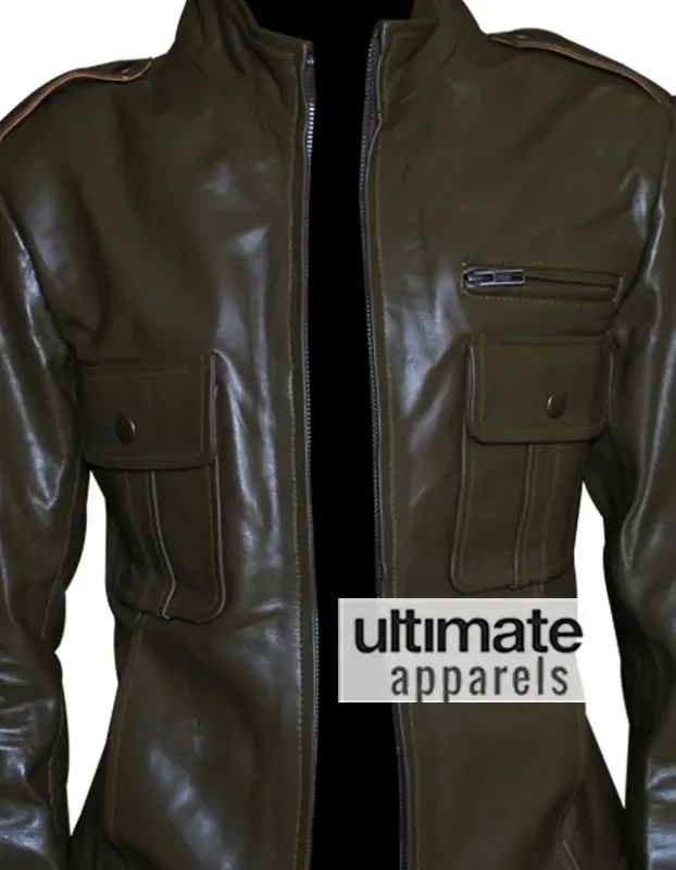 Supernatural Julie McNiven Olive Green Women's Jacket Forever 21