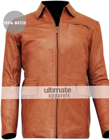 Hunger Games Jennifer Lawrence (Katniss Everdeen) Brown Jacket