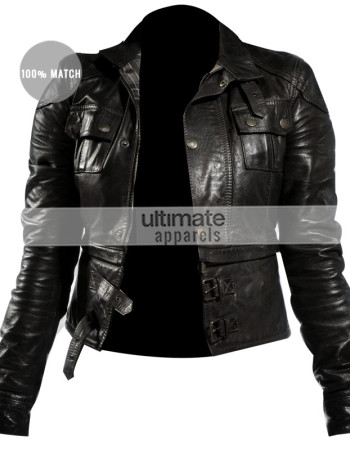 Torchwood Gwen Cooper (Eve Myles) Black Jacket Outfit