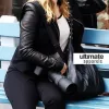 Veronica Mars Kristen Bell Jacket With Leather Sleeves 