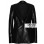 Scarlett Johansson Women One Button Black Blazer Jacket